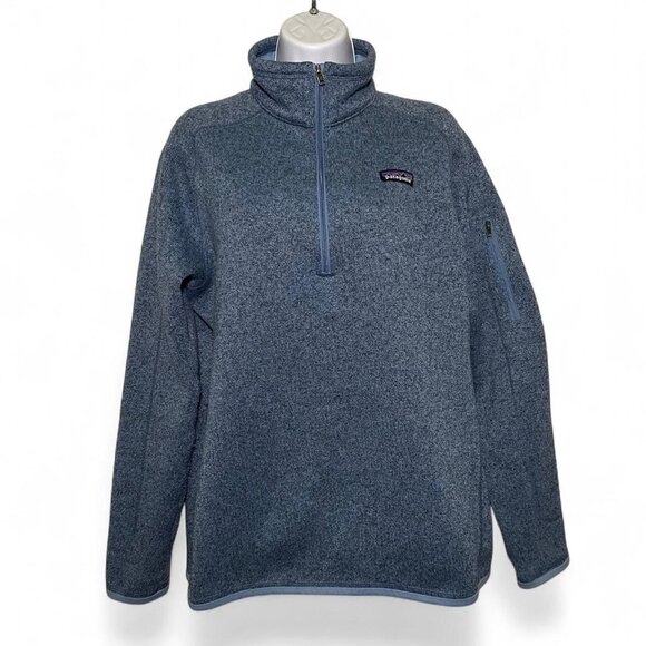 Patagonia Better Sweater 1/4-Zip in Woolly Blue XL - Picture 2 of 6